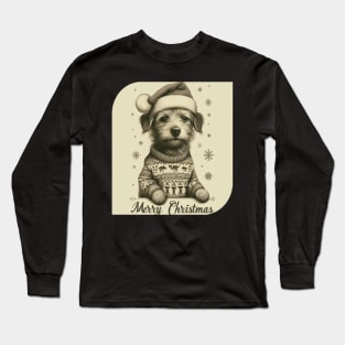 Nostalgic Vintage Christmas Long Sleeve T-Shirt